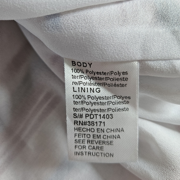 Lucca Couture Convertible Shoulder Striped Top, S - Picture 4 of 7